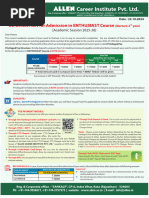 Career Institute Pvt. LTD.: Allen