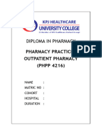 new PHARMACY PRACTICE I-OP GUIDE.docx