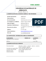 MSDS Herbosato