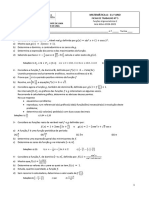 Ficha de Trabalho nº 5 - Funções trigonométricas 2