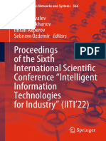 Proceedings of The Sixth International Scientific Conference "Intelligent Information Technologies For Industry" (IITI'22)