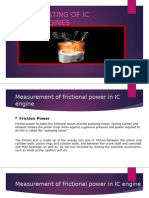 Testing of Ic Engines Testing of Ic Engines