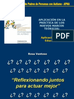 Aplicacion en La Práctica de Los Nuevos Marcos Teóricos. Cambiar en La Educación