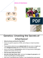 Patterns of Inheritence