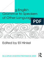 Eli Hinkel - Teaching English Grammar To Speakers of Other Languages-Routledge (2016)