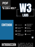 Curso de Cero A Web3 Web3 Labs