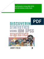 Get Discovering Statistics Using IBM SPSS Statistics 6th Edition Andy Field free all chapters