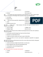 Quiz - Electrical Safety (Basis)