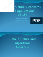 Data Structure and Algorithms Lecture 3