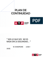 Sesion 1 - Plan de Continuidad