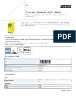 Safety Relays - PSR-SCP-24-230UC/ESAM4/3X1/1X2 - 2981114: Key Commercial Data