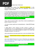 La Clé de La Persévérance Partie 1 PDF