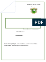 Dossier de Reference de Travaux en Procedures Simplifiees Limitees Psl