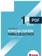 Folleto Del 1PEE - 2012