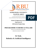 Indicative syllabus of First year RAI+Emerging Mech Engg