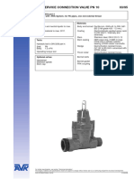 Avk Service Connection Valve PN 10 03/95