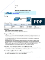 7.2.7 - Lab - View - Network - Device - MAC - Addresses - STU COMPLETED