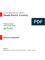 Steady Electric Currents: Ordatun Jannat