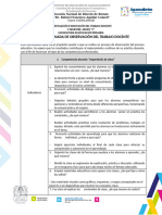 Cedula de Segunda Jornada de Observacion Nov