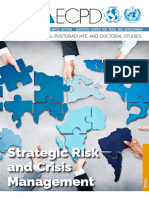 ECPD UPEACE Strategic Risk and Crisis Management