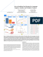 Towards An Enabling Tool-Design For Language