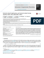 Interval-Valued Implications and Interval-Valued Strong Equality Index With Admissible Orders