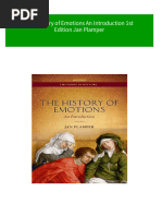 Immediate Download The History of Emotions An Introduction 1st Edition Jan Plamper Ebooks 2024