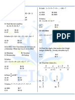 International - Mathematics Category 4 (5 - 6 - Grades)