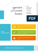 TOPIC 3 Management of Current Assets