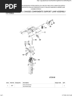 Chassis Components Support Lamp Assembly Fittings