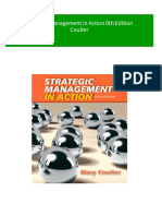 Full Download Strategic Management in Action 6th Edition Coulter PDF