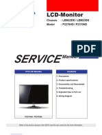 Service: LCD-Monitor