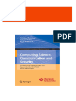 Where can buy Computing Science Communication and Security First International Conference COMS2 2020 Gujarat India March 26 27 2020 Revised Selected Papers and Information Science 1235 Band 1235  Nirbhay Chaubey (Editor) ebook with cheap price