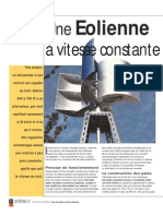 Plan Eolienne Verticale