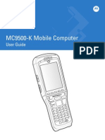 MC9500K User Manual From Barcode Datalink 11850101a