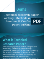 UNIT-2. Research Paper. Technical Paper Etc (Autosaved)