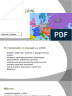 Europe in 1890: Abeerah Khokhar