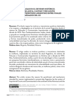 Mujeres y Penalidad en El Devenir Histor