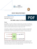 Full Adder Using 3to8 Decoder