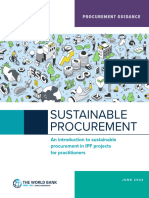 Sustainable Procurement August 2023