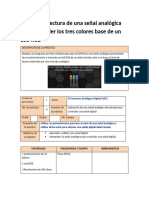 Practica 6. Lectura de Una Señal Analógica para Encender Los Tres Colores Base de Un Led RGB