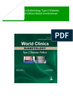 World Clinics Diabetology Type 2 Diabetes Mellitus 1st Edition Ranjit Unnikrishnan