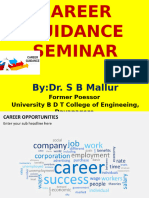 CAREER GUIDANCE SEMINAR