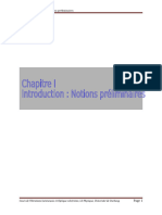 Chapitre I - PHY18 Introduction