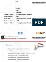 CB Unit 15 Compensation Trends in India PPT Final