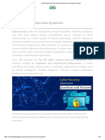 Top 60 Cyber Security Interview Questions and Answers (2024)