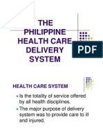 CHD1 - chapterII - Health Care Delivery System