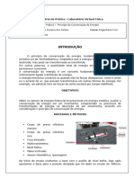 Prática I - Princípio Da Conservação Da Energia