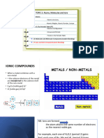 Ions and ionic compounds