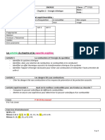 24-25 Fays Chap. 2 Energie chimique - Livret avec BILAN des activités